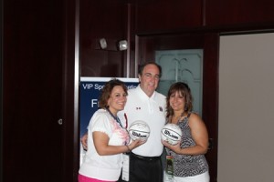 Temple Owls Head Coach Fran Dunphy with VIP Guests
